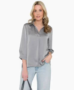 Blouse 32A05-03274 Zilver^Anna Van Toor Clearance