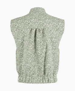 Gilet 43A11-02108B Groen^Anna Van Toor Sale