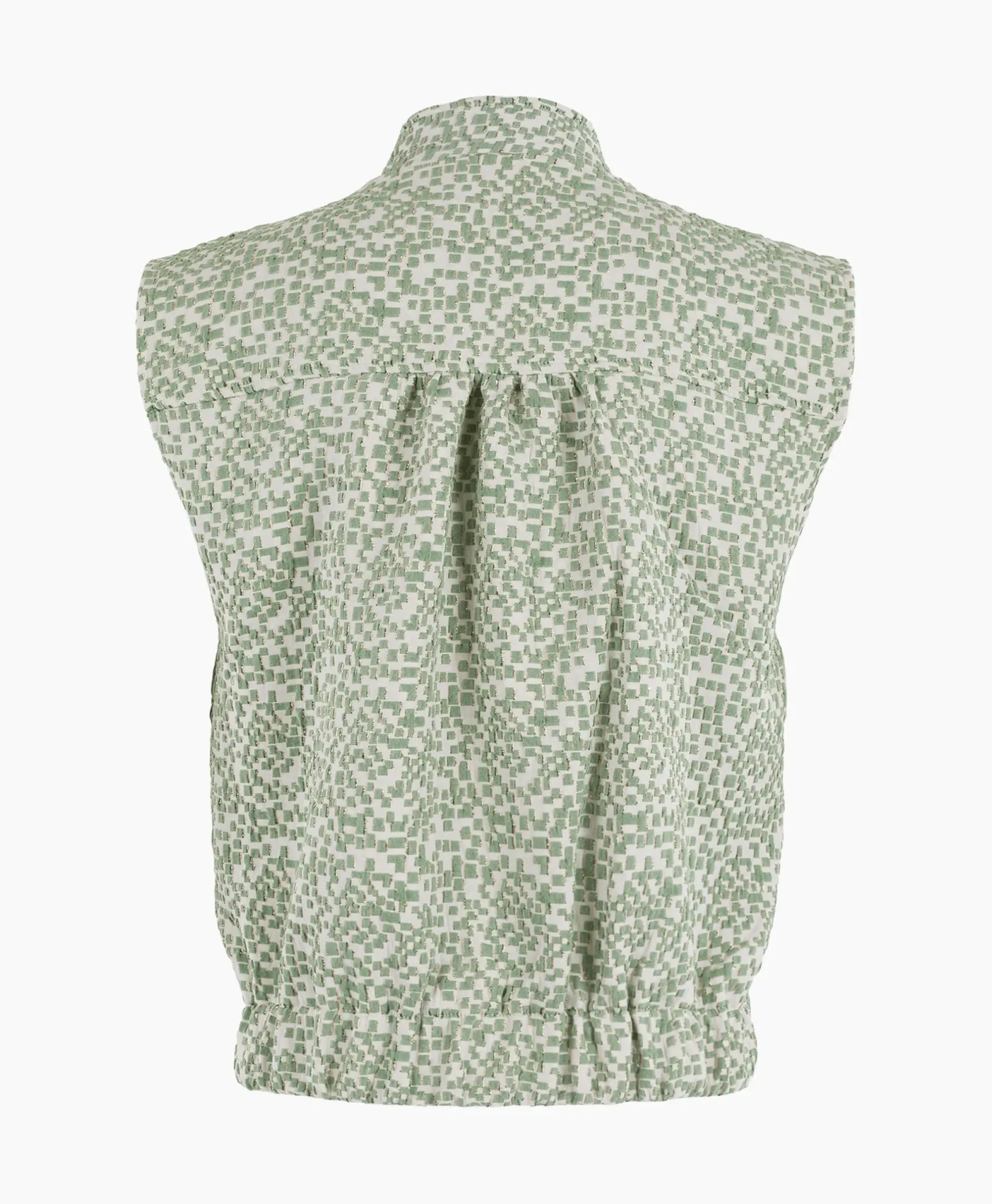 Gilet 43A11-02108B Groen^Anna Van Toor Sale