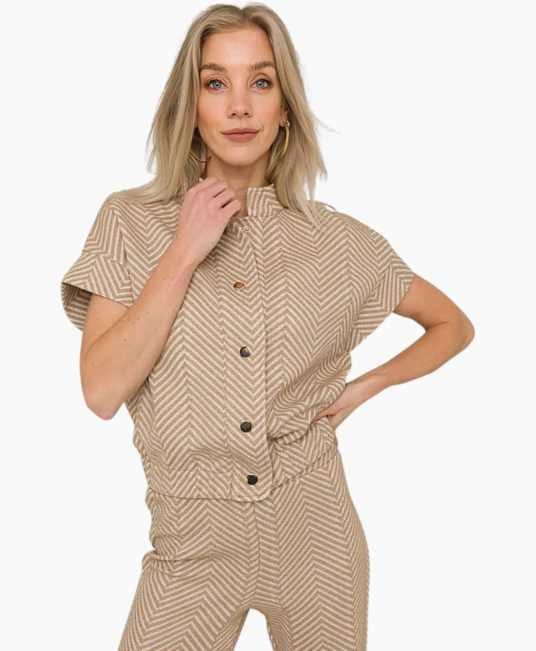 Gilet 26A11-02097 Zand^Anna Van Toor Best