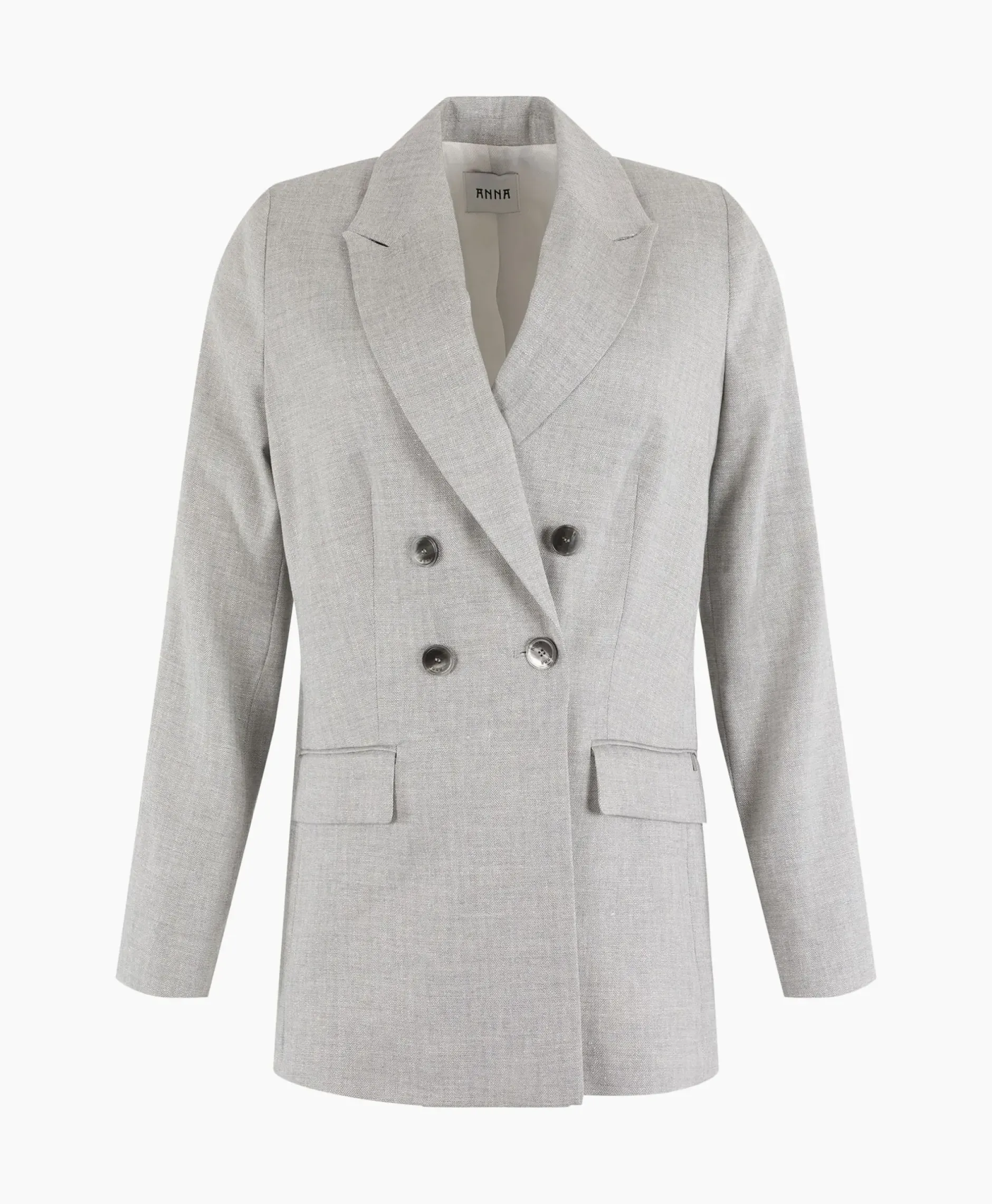 Gilet 33A01-02610 Zilver^Anna Van Toor Hot