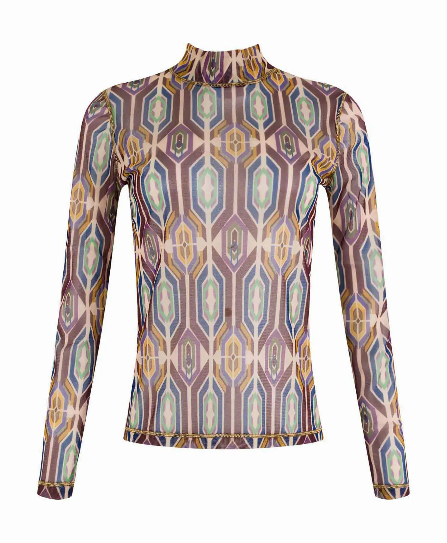 T-Shirt 26A04-03587A Blauw^Anna Van Toor Outlet