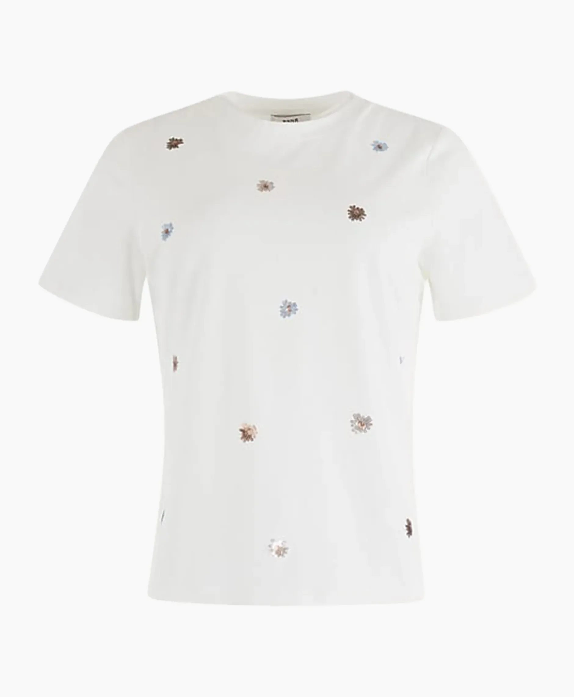 T-Shirt Korte Mouw 08A04-03629 Off White^Anna Van Toor New