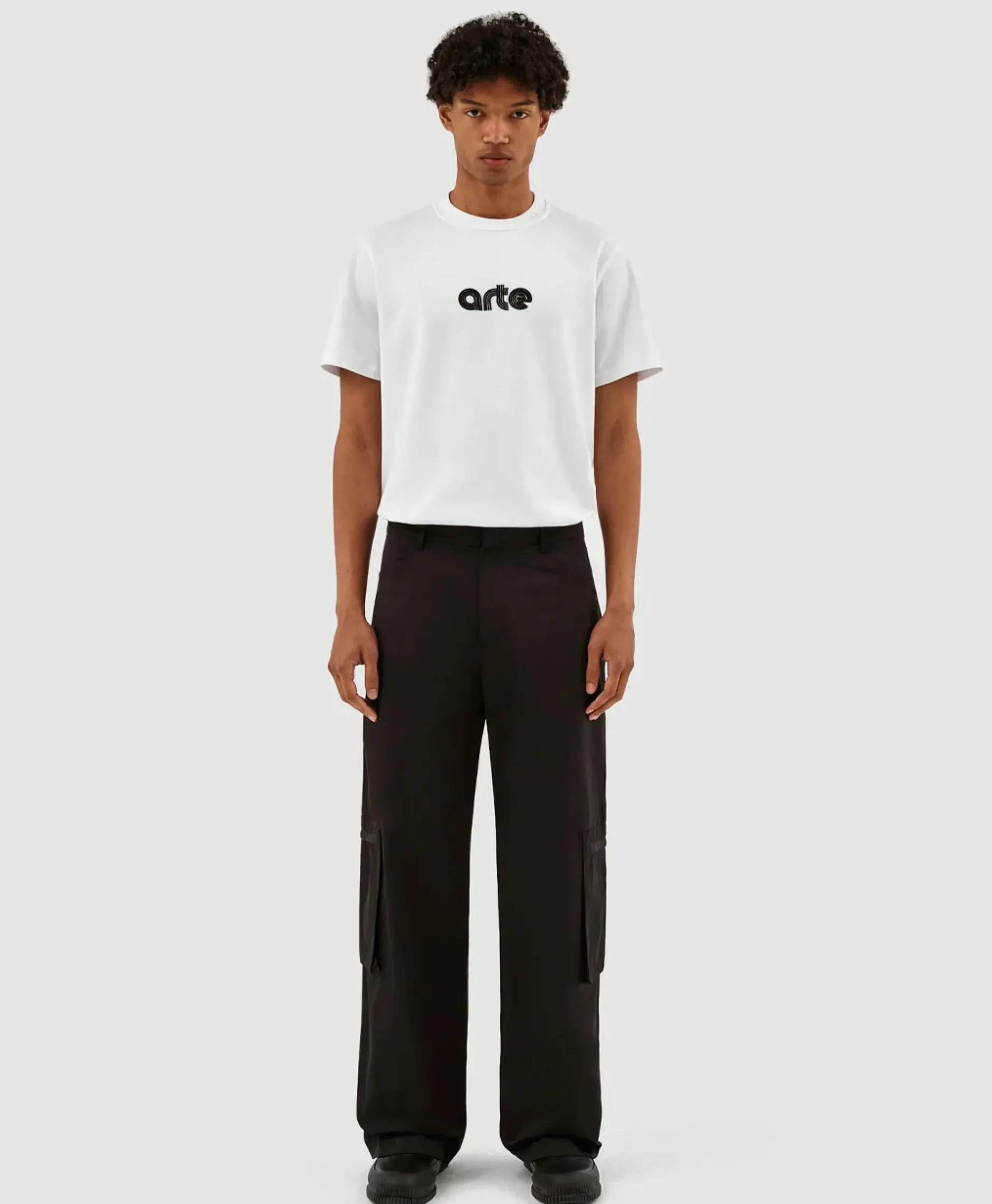 Broek Nylon Double Knee Pocket Zwart^Arte Antwerp