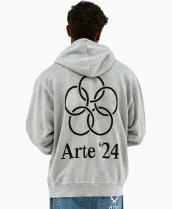 Hoodie Arte'24 Circles Back Grijs^Arte Antwerp