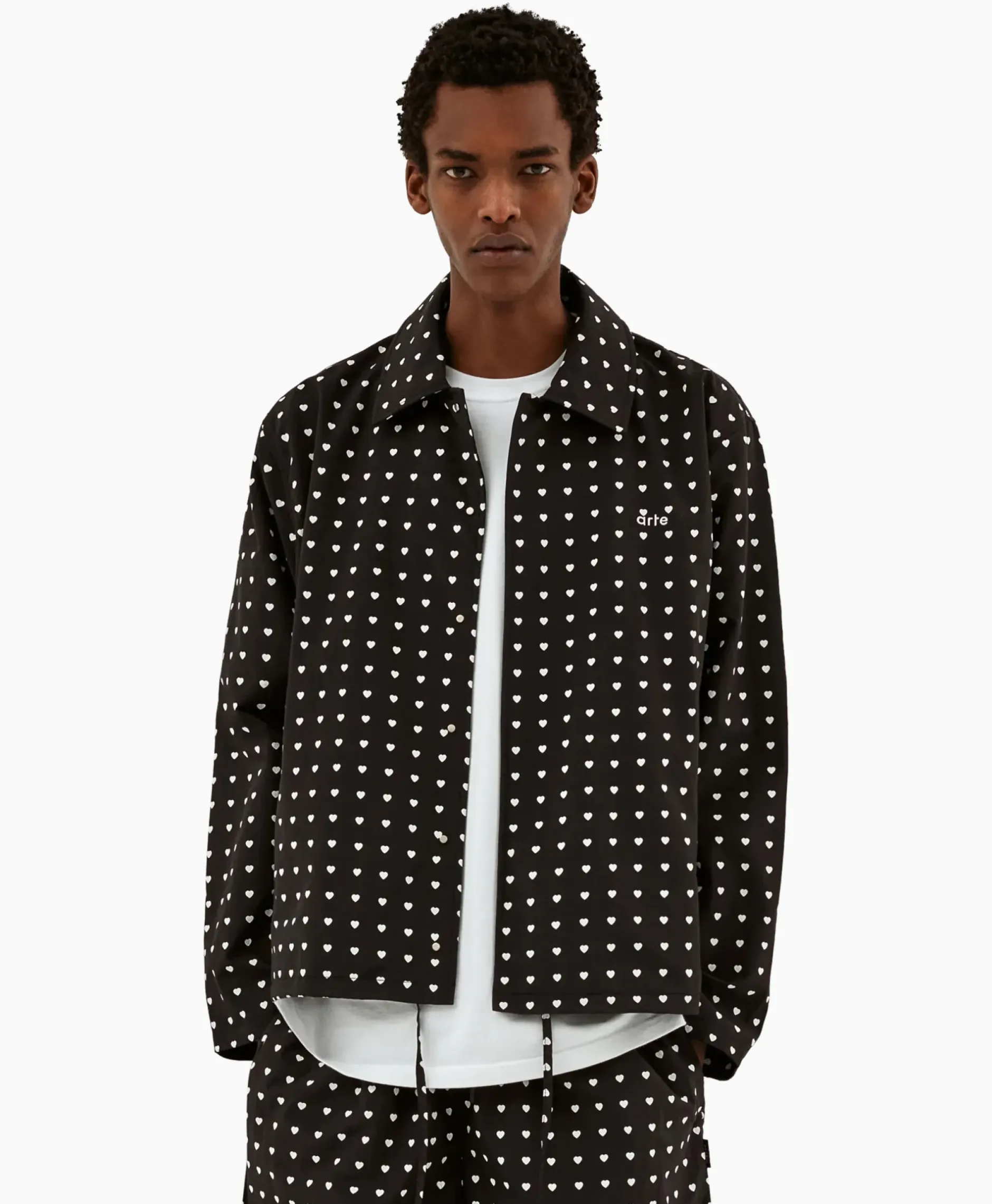 Jack Coach Heart Print Zwart^Arte Antwerp Sale
