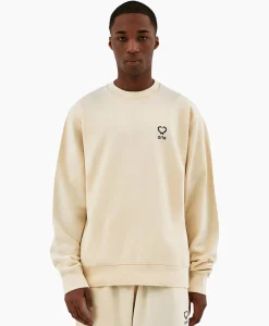Sweater Hearts Leaves Arte Logo Chest Off White^Arte Antwerp Best