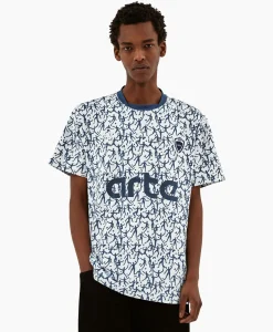 T-Shirt Korte Mouw Printed Futebol Wit^Arte Antwerp Clearance