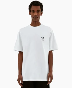 T-Shirt Korte Mouw Hearts Leaves Arte Logo Chest Wit^Arte Antwerp Online