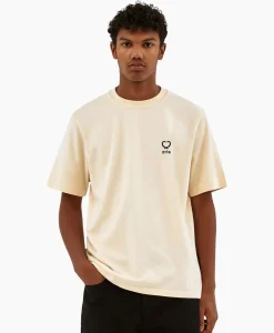 T-Shirt Korte Mouw Hearts Leaves Arte Logo Chest Off White^Arte Antwerp New