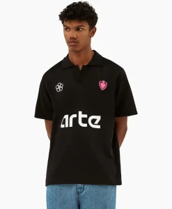 T-Shirt Korte Mouw Basic Futebol Zwart^Arte Antwerp New