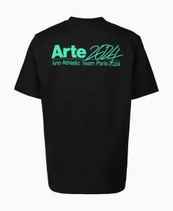 T-Shirt Korte Mouw Arte 2024 Back Zwart^Arte Antwerp Clearance