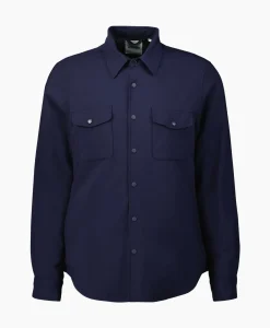 Overhemd Camicia Doppia Blauw^Aspesi New