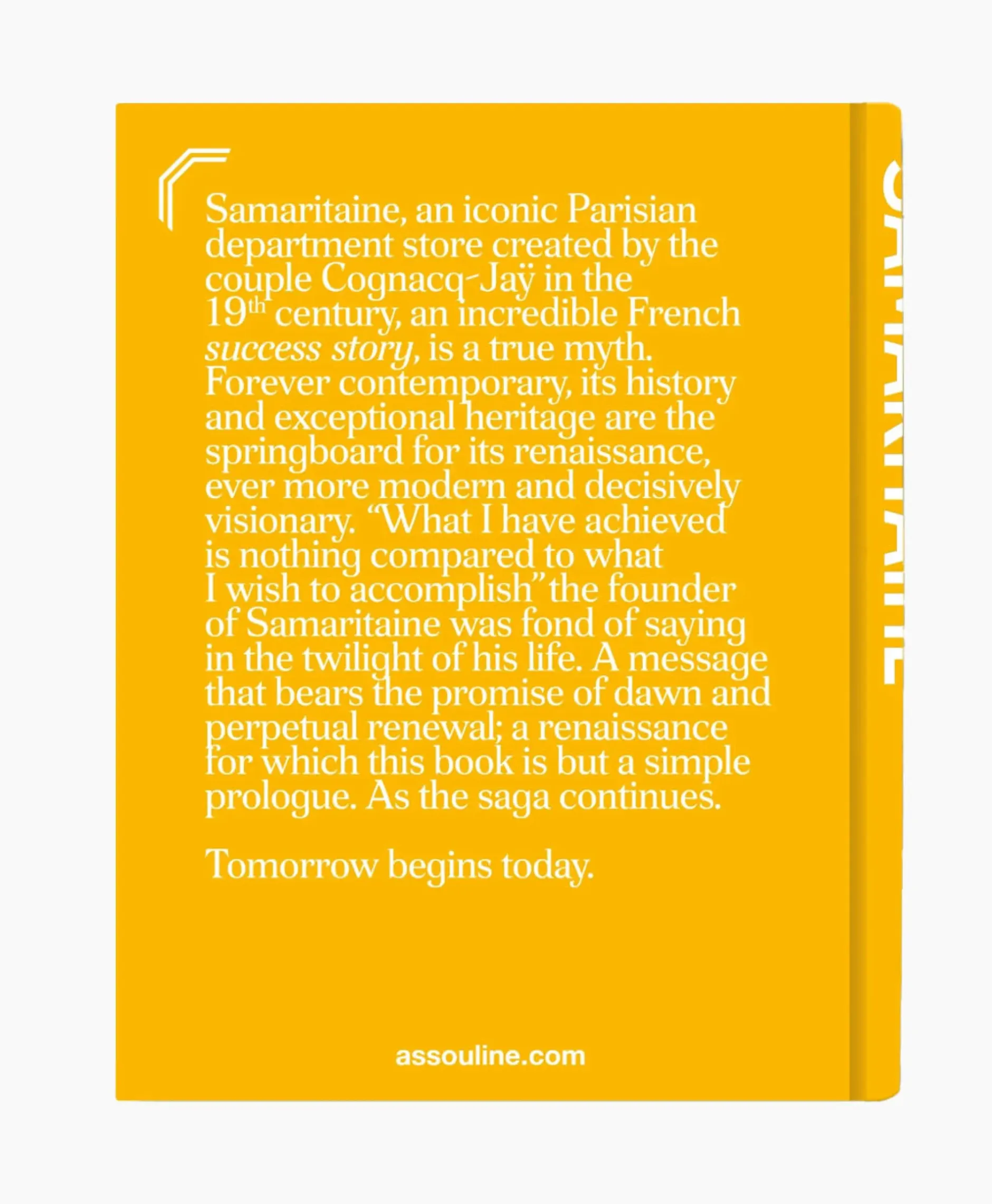 Boek La Samaritaine: Paris Pont Neufdiversen^Assouline Online