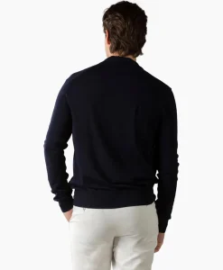 Pullover Buttonless Polo L Donker Blauw^Aurelien Clearance