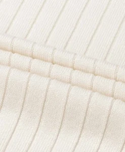 Pullover Rib Zip Polos Ls Ivoor / Naturel^Aurelien Hot