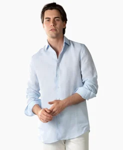 Overhemd Seaside Shirt Licht Blauw^Aurelien Best
