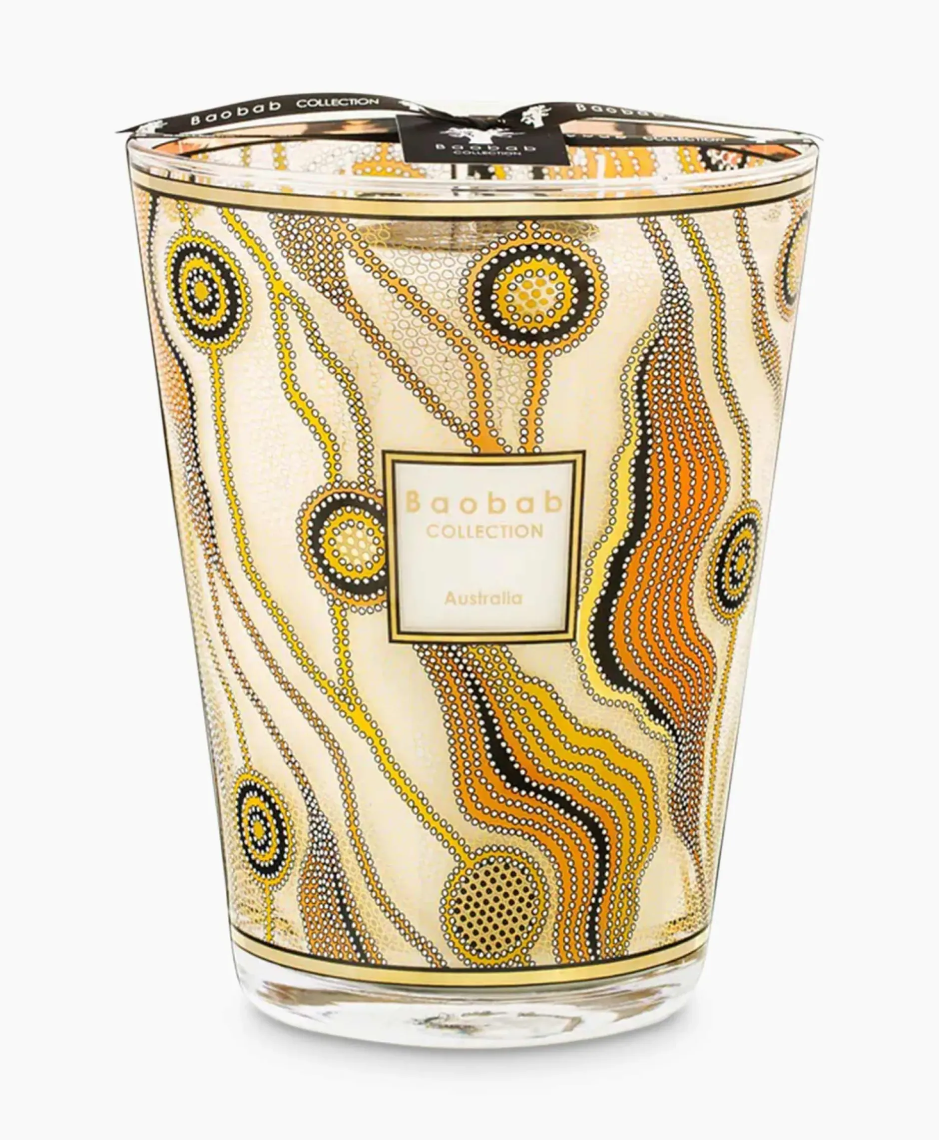Kaars Max 24 Australia Geel^Baobab Hot
