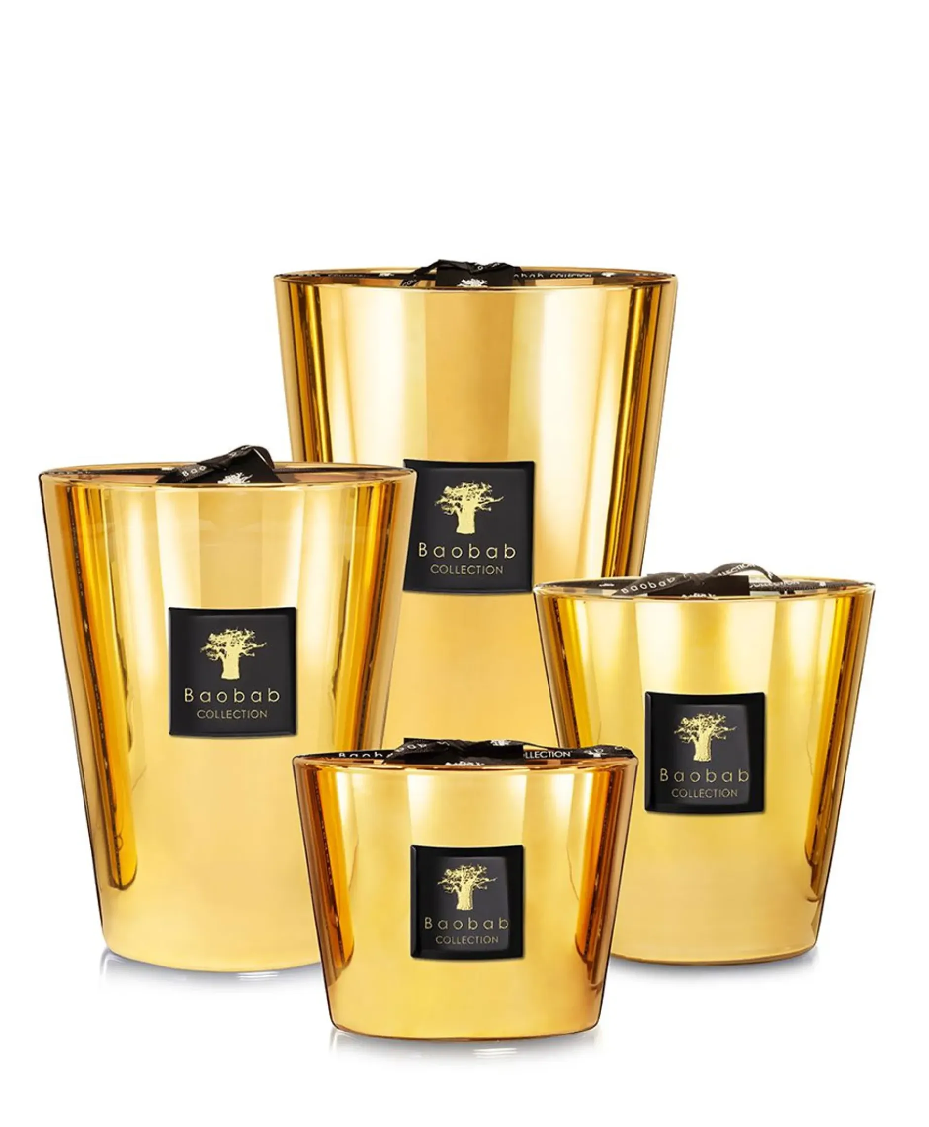 Kaars Max 24 Les Exclusives Goud^Baobab
