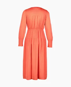 Ba&Sh Midi Jurk Koll Rood^Ba&sh Sale