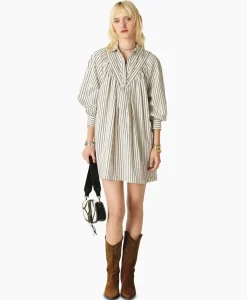 Ba&Sh Mini Jurk Fadia Ecru^Ba&sh Best