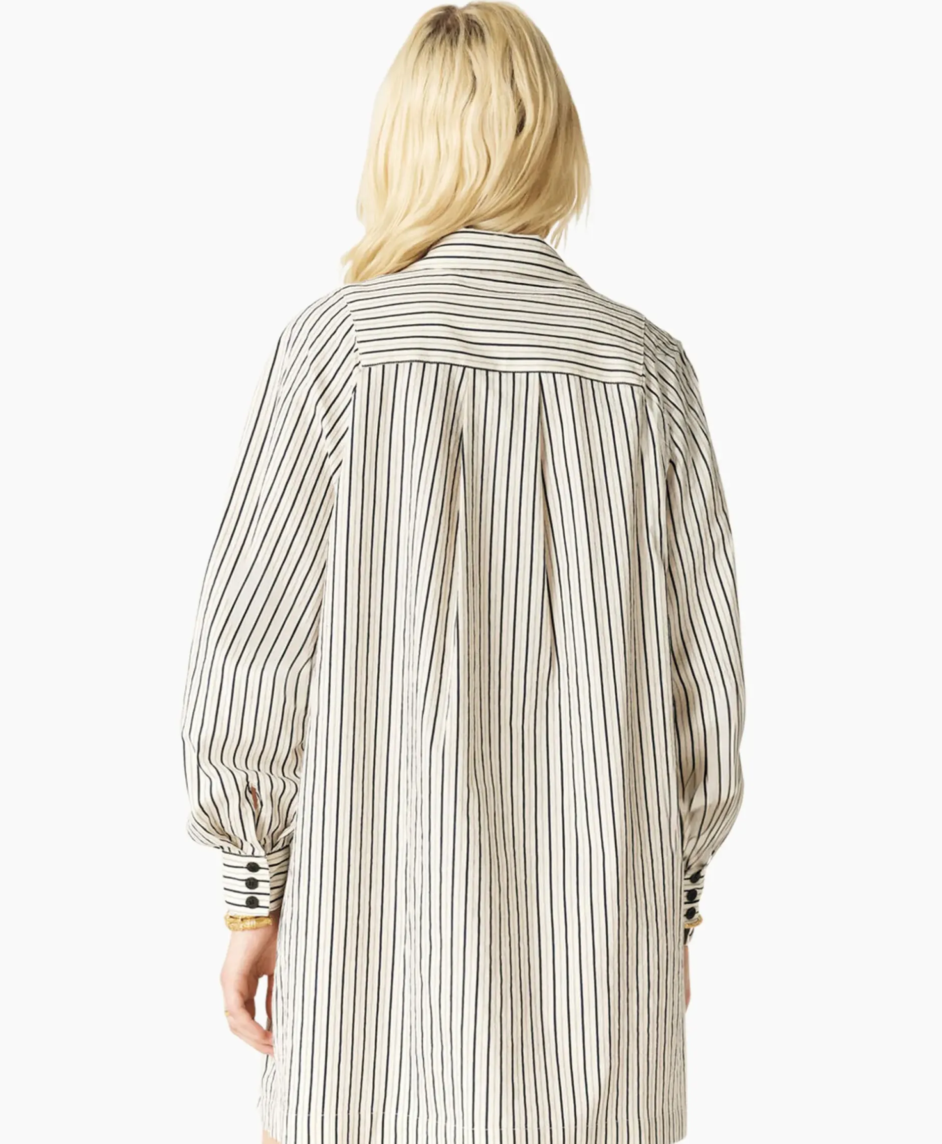 Ba&Sh Mini Jurk Fadia Ecru^Ba&sh Best