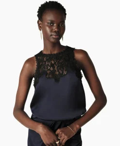 Ba&Sh Top Clea Donker Blauw^Ba&sh Discount