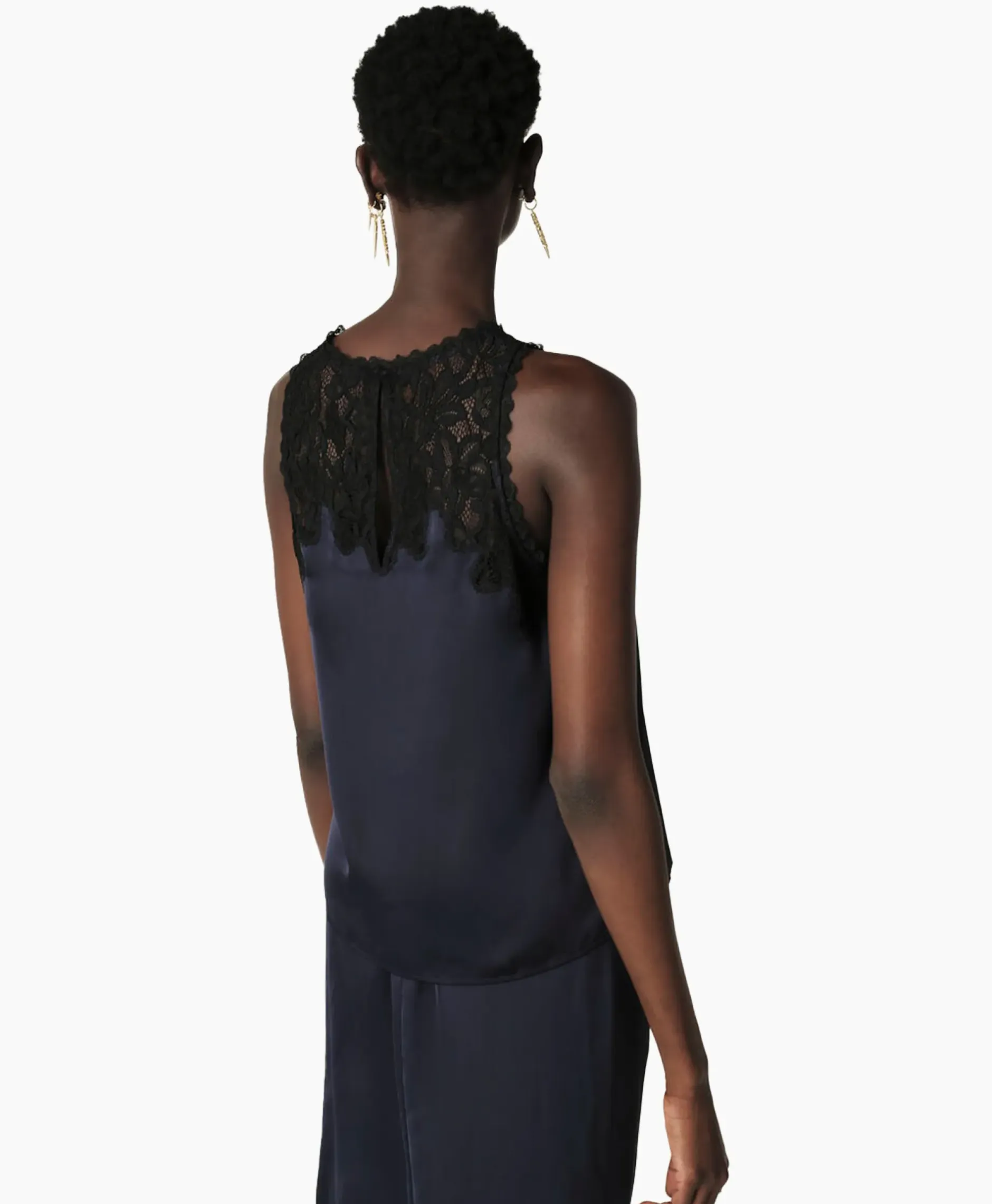 Ba&Sh Top Clea Donker Blauw^Ba&sh Discount