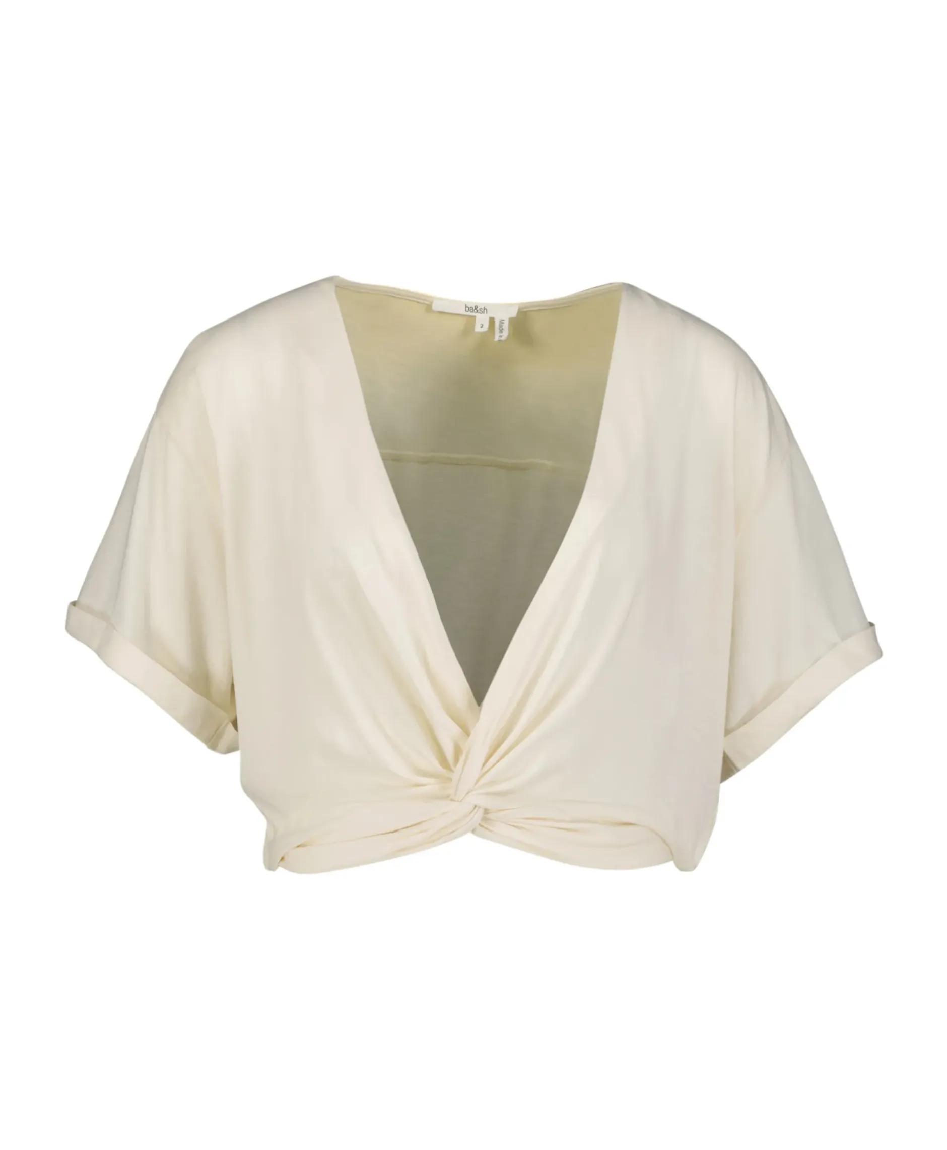Ba&Sh T-Shirt Korte Mouw Denali Ecru^Ba&sh Online