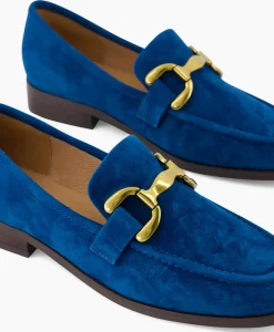 Loafer Suede Blauw^Bibi Lou Discount