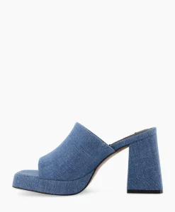 Pump Canvas Jeans Blauw^Bibi Lou Best