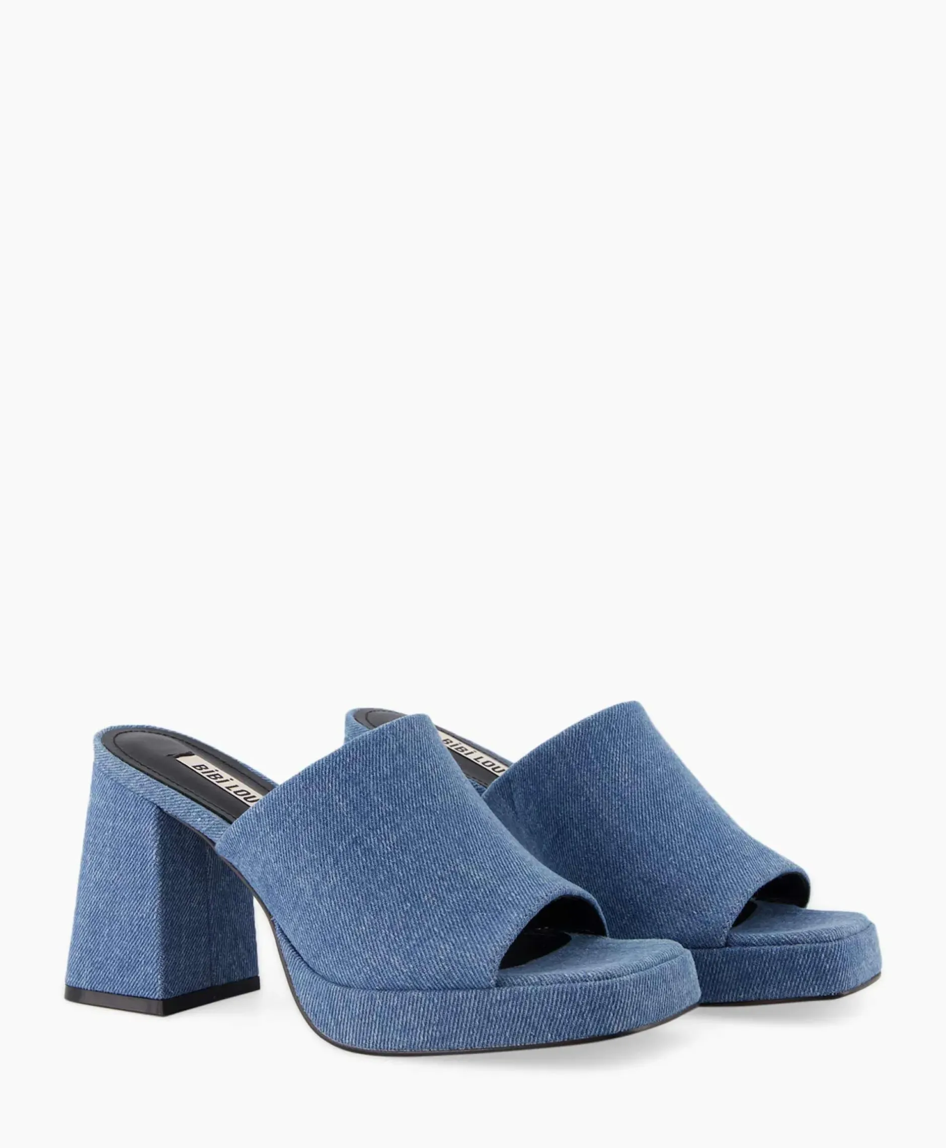Pump Canvas Jeans Blauw^Bibi Lou Best