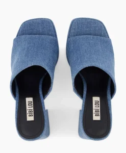 Pump Canvas Jeans Blauw^Bibi Lou Best