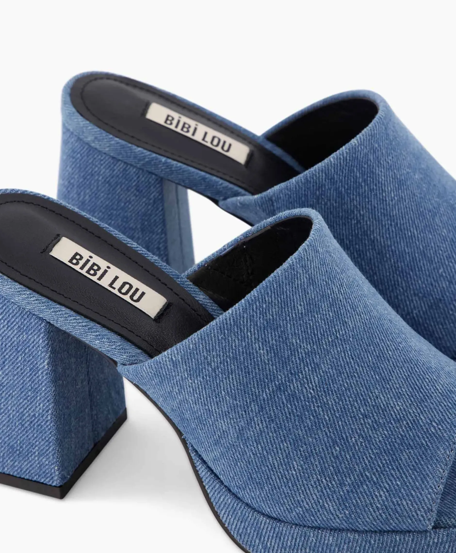 Pump Canvas Jeans Blauw^Bibi Lou Best