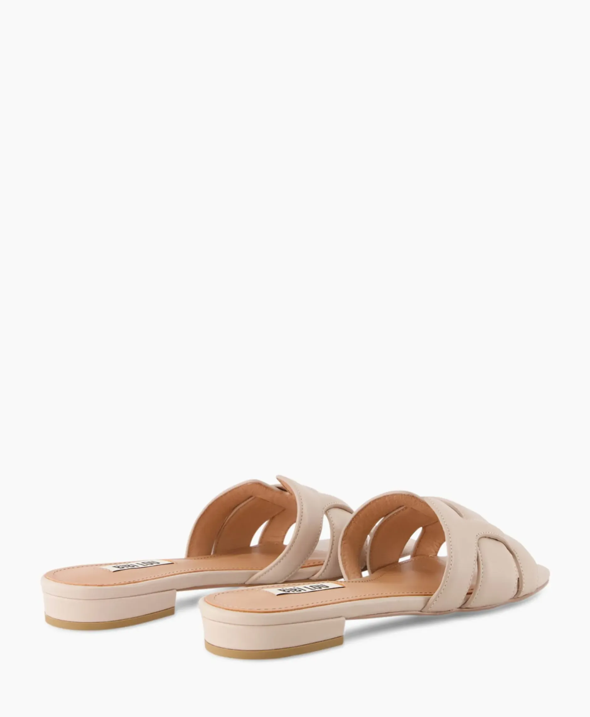 Sandaal Zonder Hak Leather Blauw^Bibi Lou Discount
