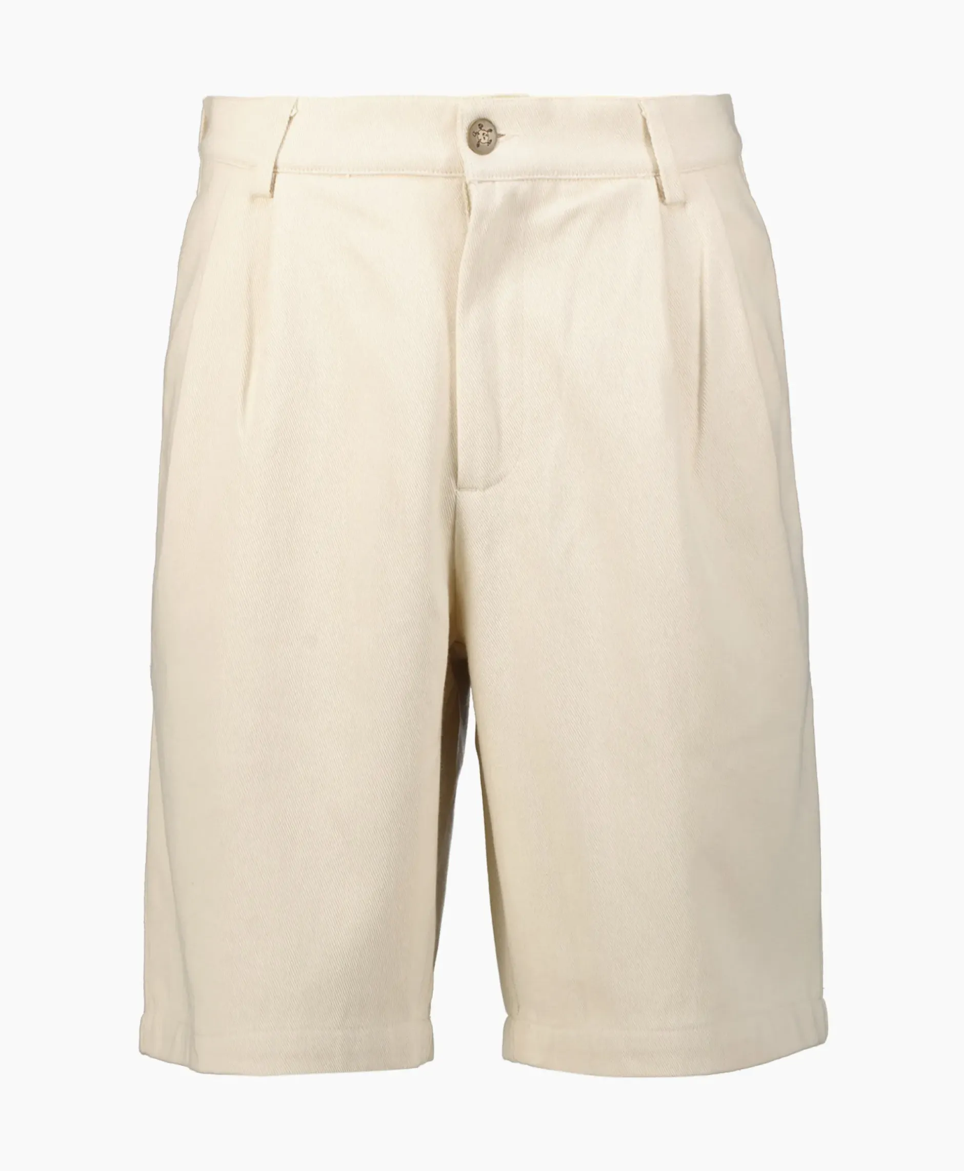 Bram's Fruit Korte Broek Twill Shorts Beige^Bram's Fruit Sale