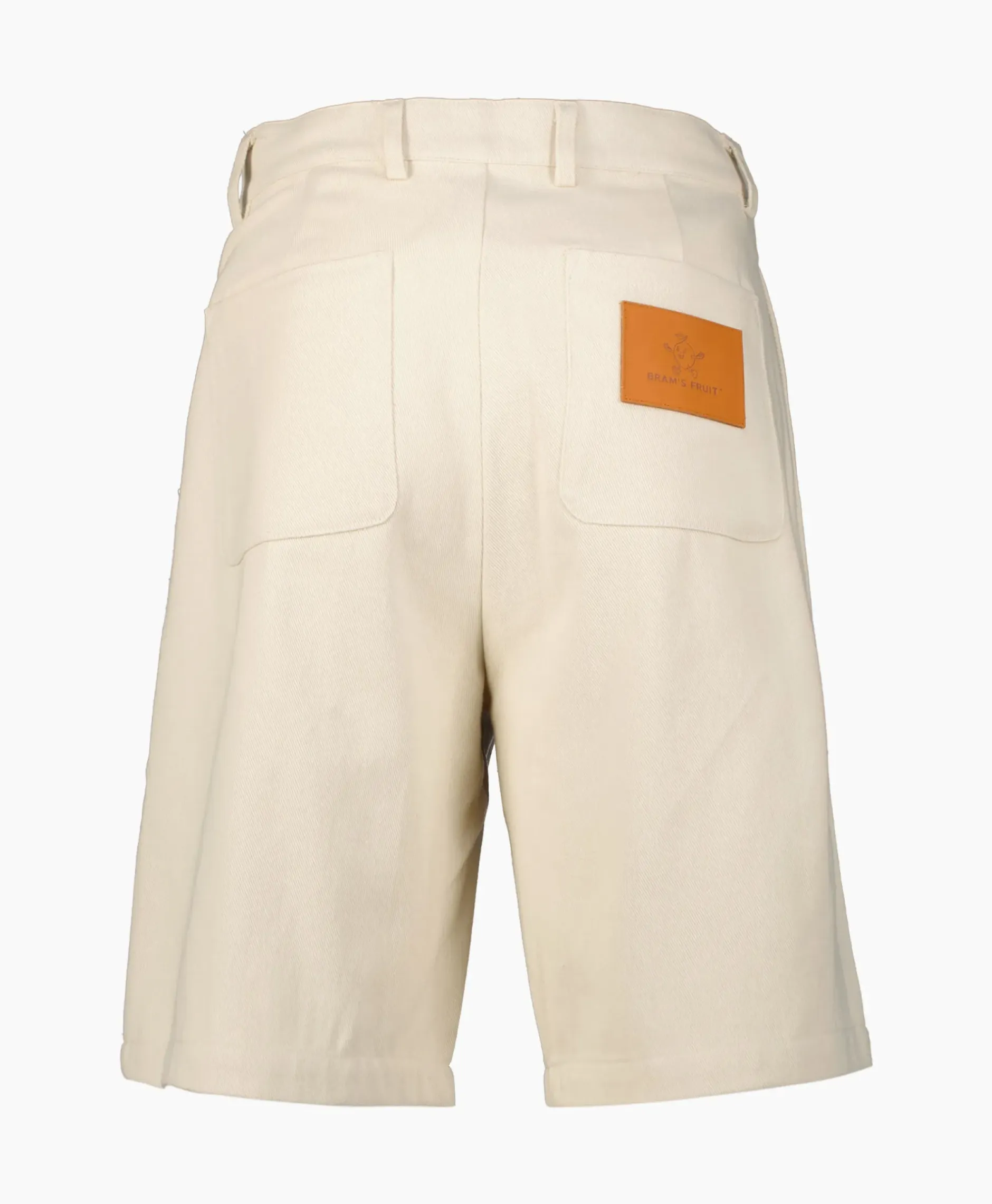 Bram's Fruit Korte Broek Twill Shorts Beige^Bram's Fruit Sale