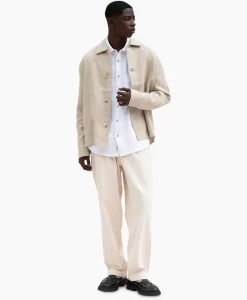 Bram's Fruit Overshirt Linen Beige^Bram's Fruit