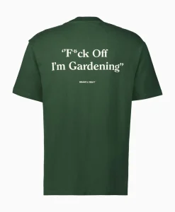 Bram's Fruit T-Shirt Korte Mouw F*Ck Off Gardenin Donker Groen^Bram's Fruit New