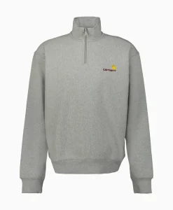 Sweater Half Zip American Script Grijs^Carhartt Wip New