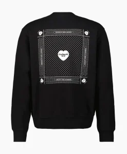 Sweater Heart Bandana Zwart^Carhartt Wip New