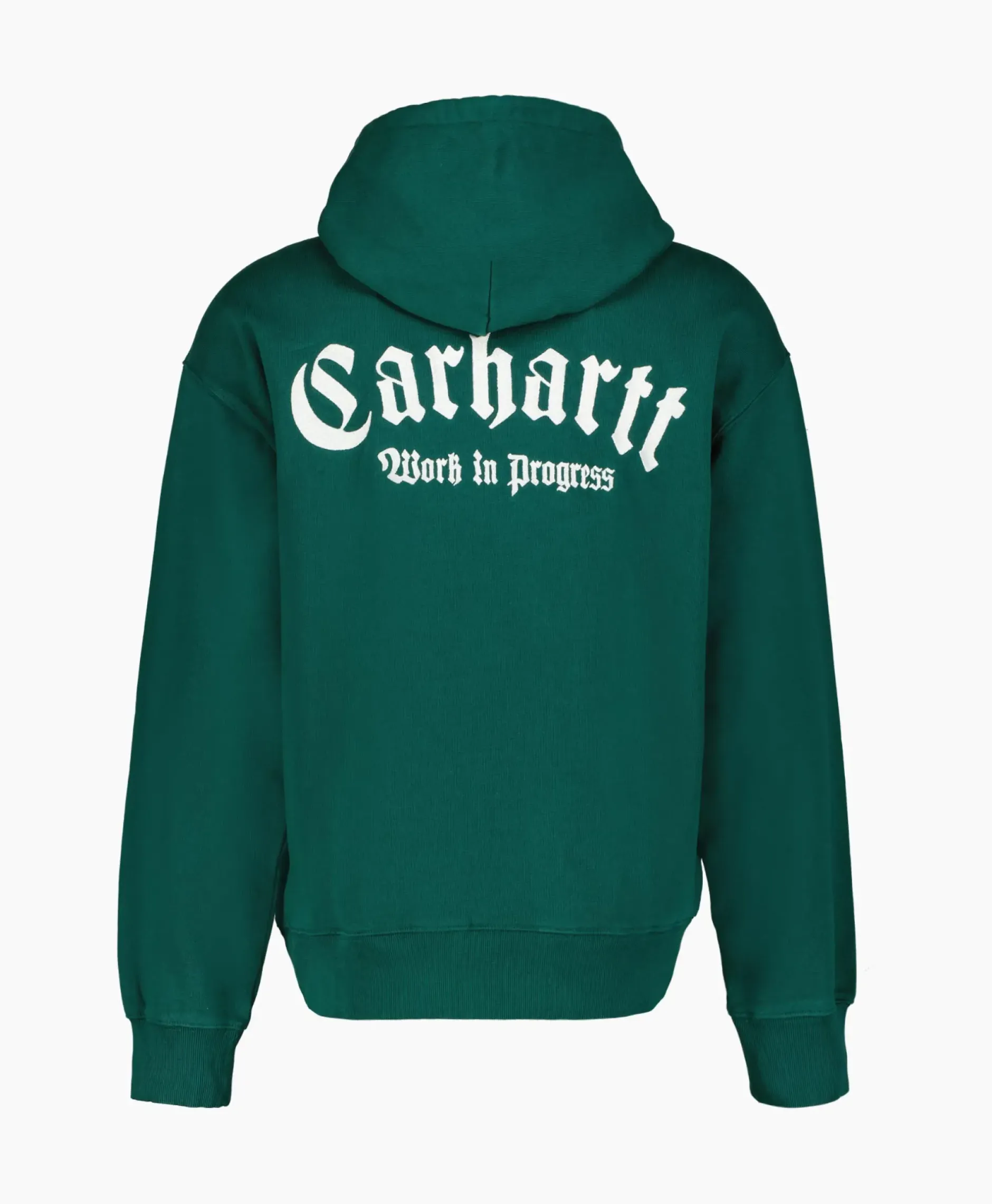 Sweater Hooded Onyx Script Groen^Carhartt Wip