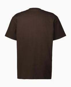 T-Shirt S/S American Script Organic Cotton Donker Bruin^Carhartt Wip Best