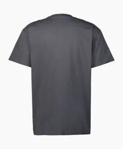 T-Shirt S/S American Script Organic Cotton Donker Blauw^Carhartt Wip Best