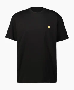 T-Shirt S/S Chase Cotton Zwart^Carhartt Wip Hot