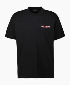 T-Shirt S/S Ink Bleed Organic Cotton Zwart^Carhartt Wip Hot