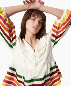 Blouse Liberty Embroidered Off White^Chufy Best