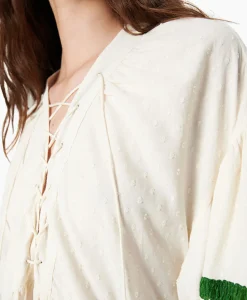 Blouse Liberty Embroidered Off White^Chufy Best