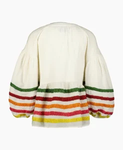 Blouse Liberty Embroidered Off White^Chufy Best