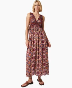 Maxi Jurk North Bordeaux^Chufy Discount